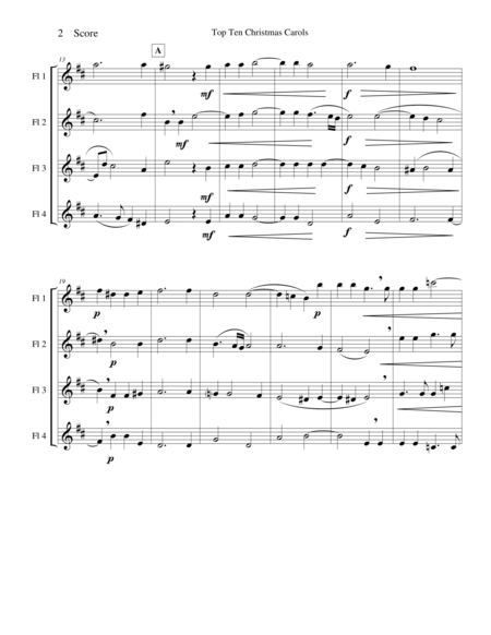 O Magnum Mysterium Gabrieli For Flute Quartet Page 2