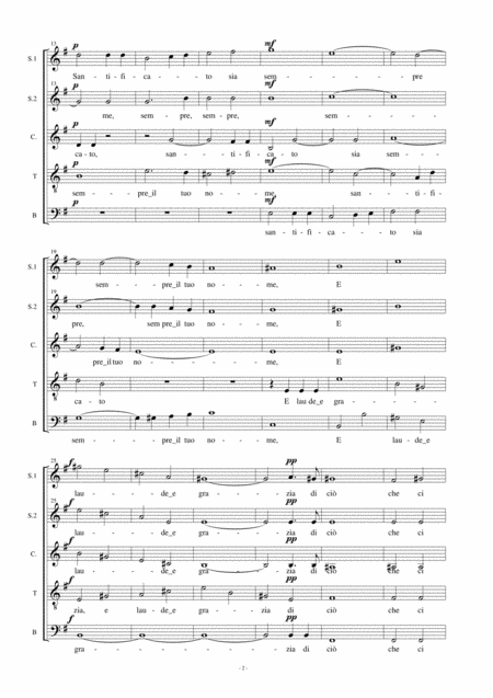 O Padre Nostro G Verdi Fo Ssatb Choir Page 2