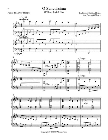 O Sanctissima Score Parts Page 2