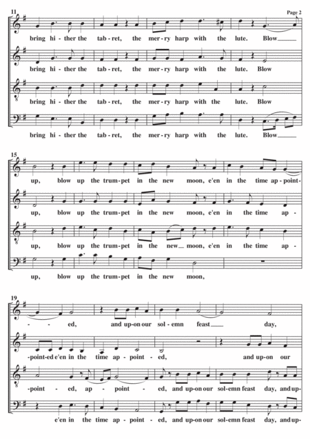 O Sing Joyfully Adrian Batten Page 2