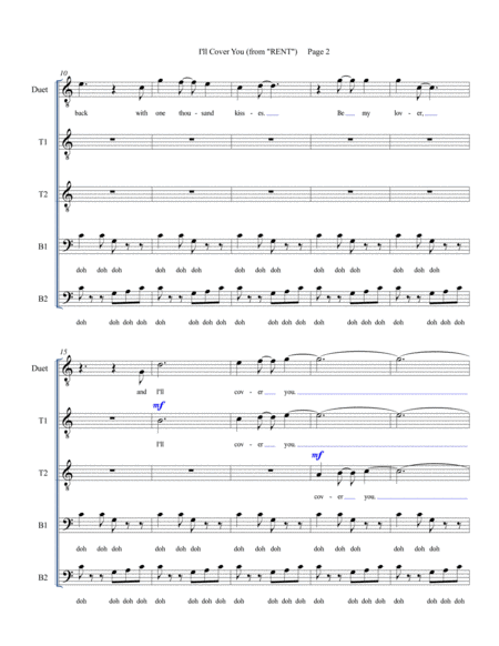 O Sole Mio 2 Euphoniums And Piano Page 2