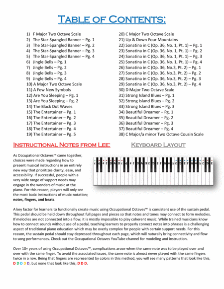 Occupational Octaves Piano Book 6 Page 2