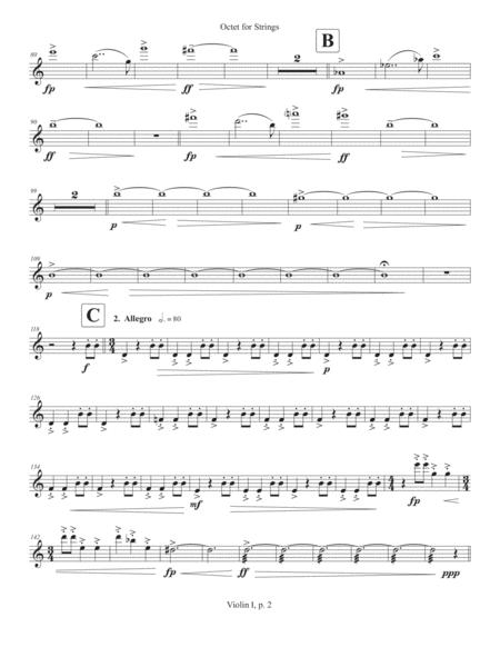 Octet For Strings 2020 Violin I Part Page 2