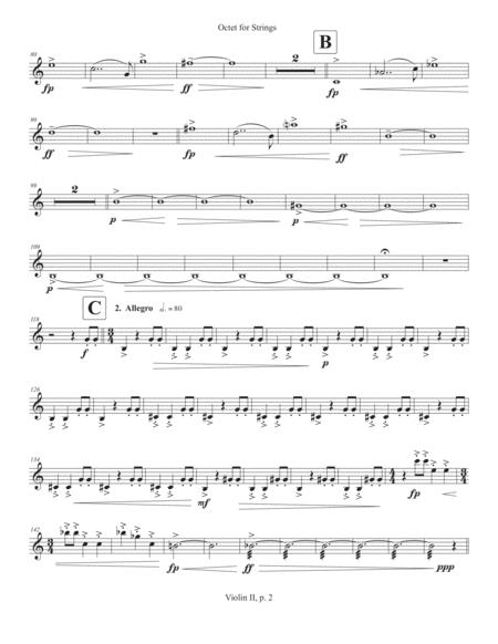 Octet For Strings 2020 Violin Ii Part Page 2