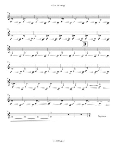Octet For Strings 2020 Violin Iii Part Page 2