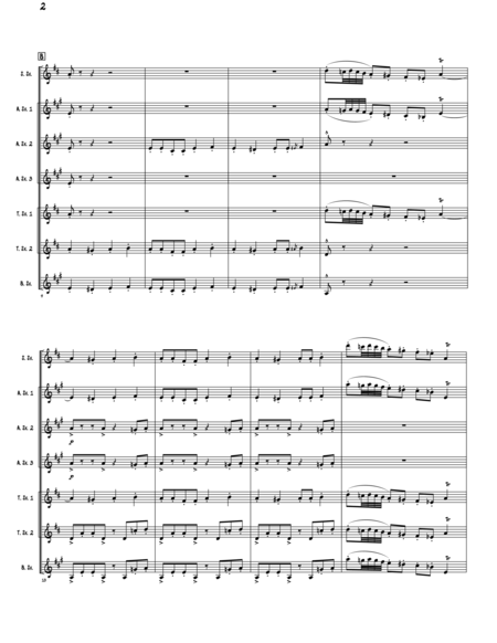 Octopus Tanz Saxophone Septet Page 2