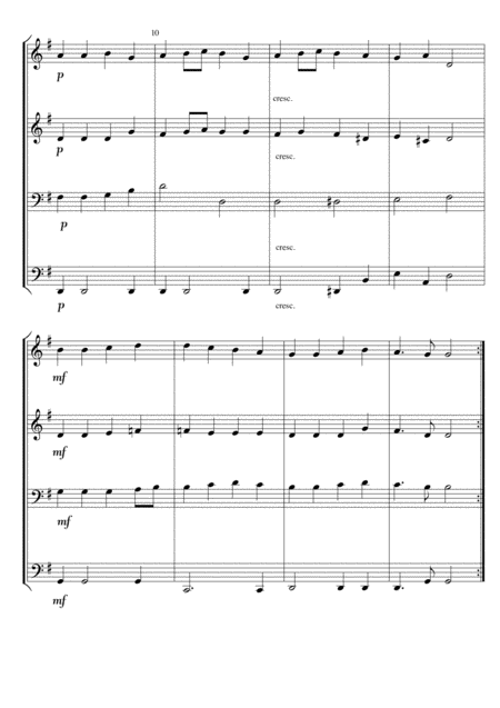 Ode To Joy By Beethoven Page 2