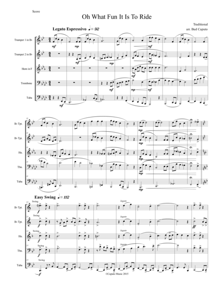 Oh What Fun For Brass Quintet Page 2