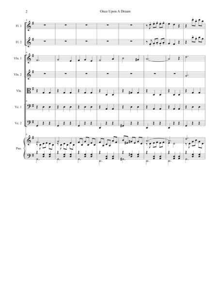 Once Upon A Dream String Orchestra Page 2