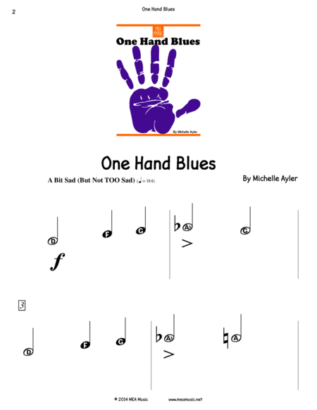 One Hand Blues Page 2