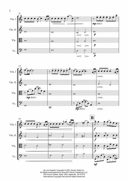 One Summers Day String Quartet Page 2