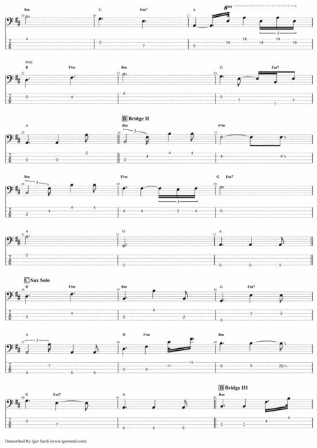 One Year Of Love Queen John Deacon Complete And Accurate Bass Transcription Whit Tab Page 2