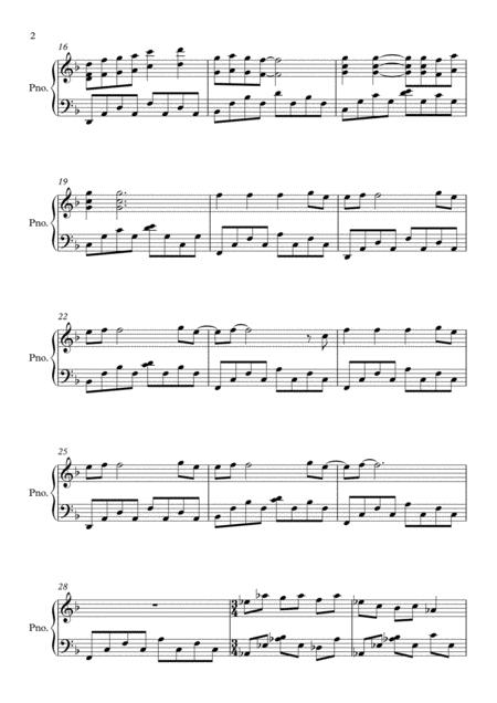 Only Time F Major By Enya Piano Page 2