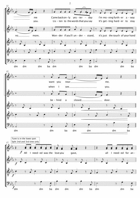 Only You Satb Page 2
