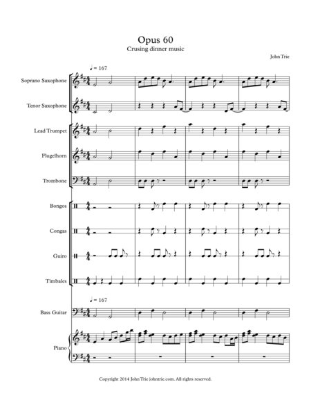 Opus 60 Crusing Dinner Music Page 2