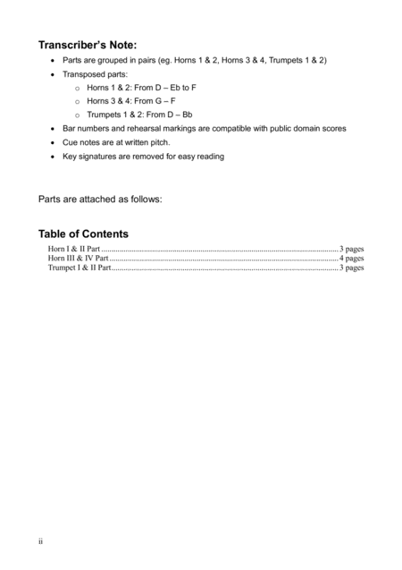 Orchestra Parts Danse Macabre Op 40 For Horns And Trumpets Page 2