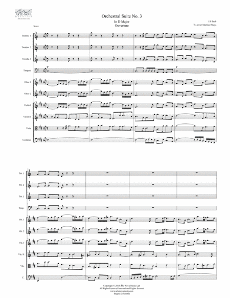 Orchestral Suite No 3 In D Major Bwv 1068 Page 2
