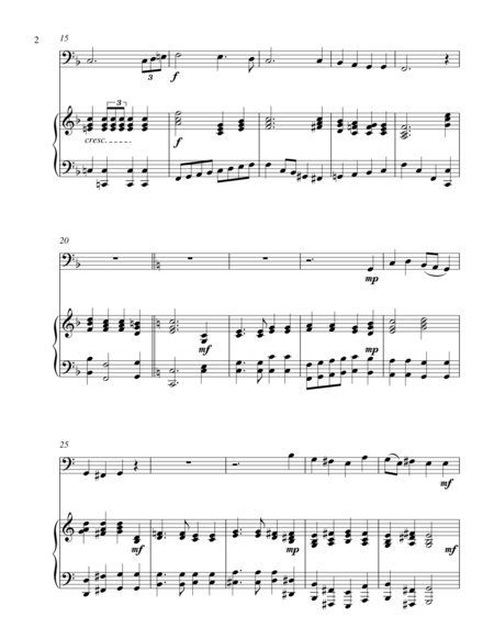 Our Eternal Father Bass C Instrument Solo Page 2