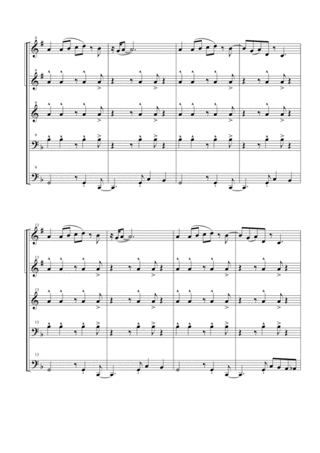 Oye Como Va For Brass Quintet Page 2