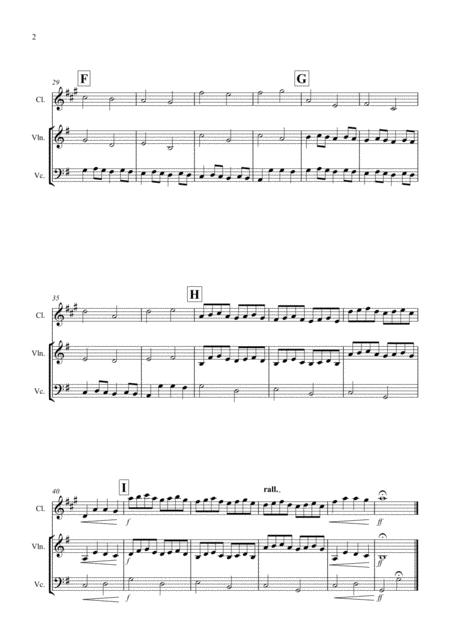 Pachelbel Canon For Clarinet In Bb Violin And Cello Page 2