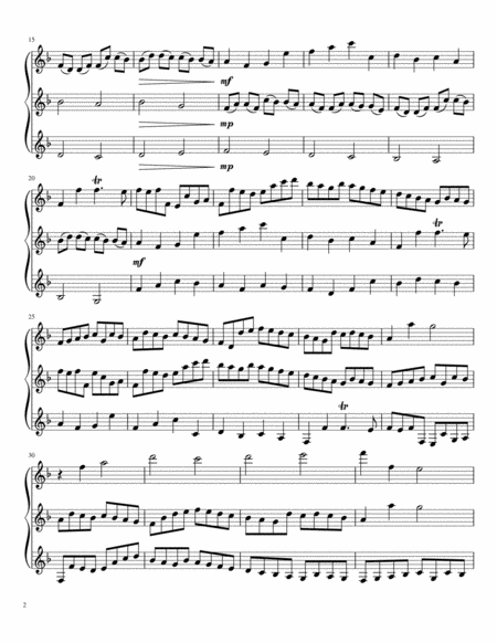 Pachelbel Canon For Clarinet Trio Page 2