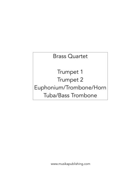 Pachelbel Canon Jazz Arrangment For Brass Quartet Page 2