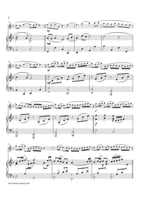 Pachelbels Canon Alto Or Treble Recorder And Harp Page 2