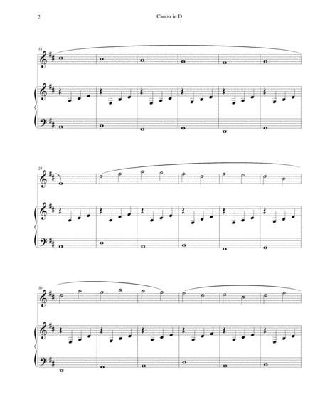 Pachelbels Canon In D For Oboe And Piano Page 2