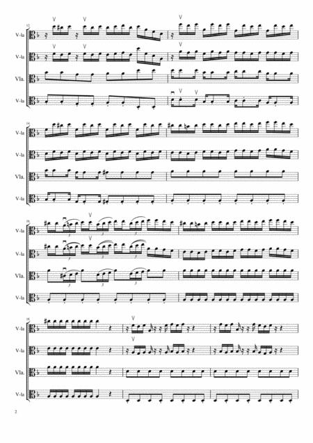 Palladio For Four Violas Page 2