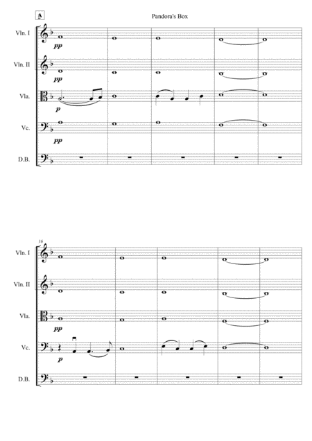 Pandoras Box String Ensemble Or String Quintet String Quartet Page 2