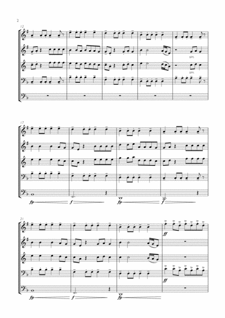 Panic At The Disco High Hopes For Brass Quintet Page 2