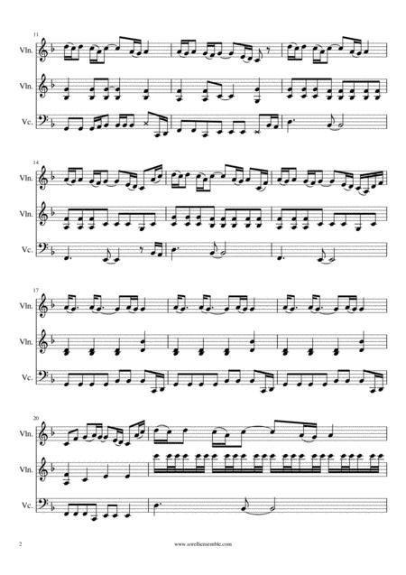 Paradise String Trio 2 Violins Cello Page 2