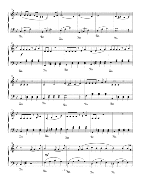 Part Of Your World Easy Piano Page 2