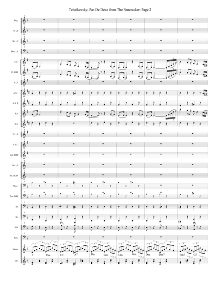 Pas De Deux From The Nutcracker Extra Score Page 2
