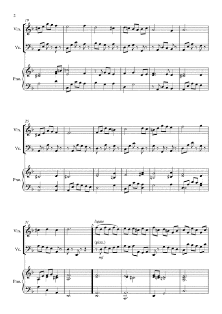 Pasquini Grand Partita For Violin Cello And Piano Page 2