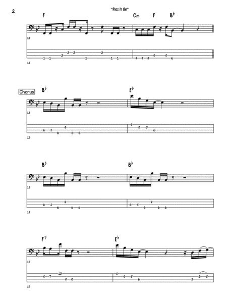 Pass It On Bass Guitar Tab Page 2