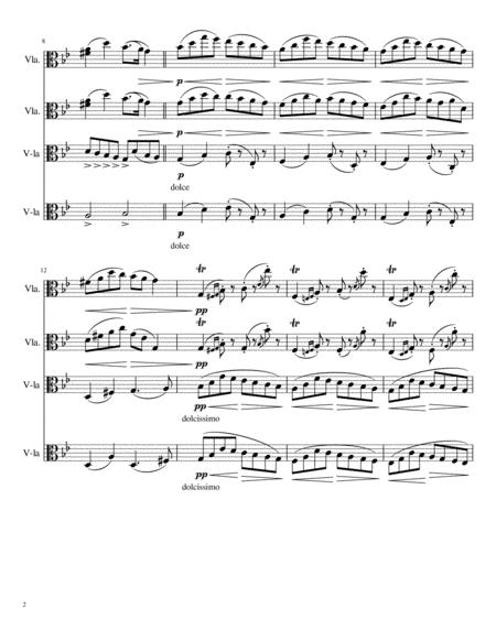 Passacaglia Handel Halvorsen For Four Violas Page 2