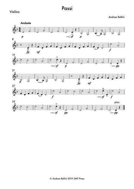 Passi Steps For Violin Piano Page 2