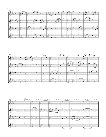 Pastorale Sax Quartet Satb Page 2