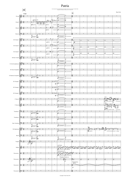 Patria For Wind Orchestra Page 2