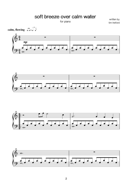 Peaceful Places 15 Original Compositions For Piano Solo Page 2