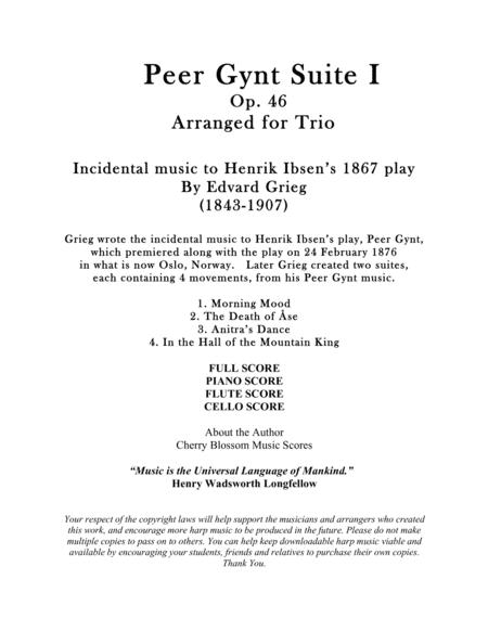 Peer Gynt Suite I By Grieg For Trio Page 2