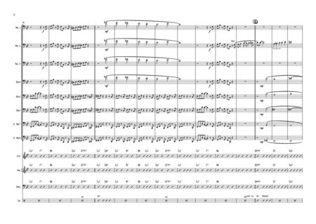 Perdido Trombone Octet And Rhythm Section Page 2