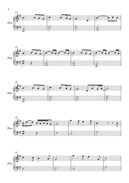 Perfect By Ed Sheeran Easy Piano Page 2