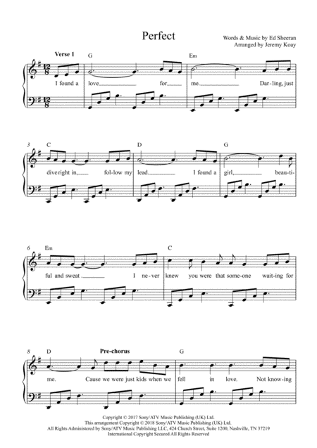 Perfect Easy Piano Page 2