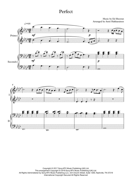 Perfect Piano 4 Hands Page 2