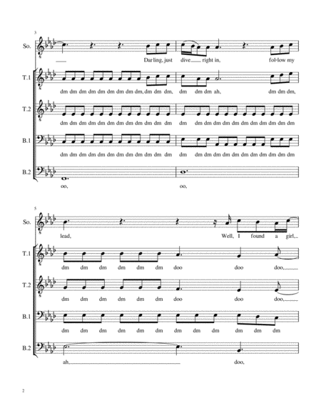 Perfect Ttbb A Cappella Page 2