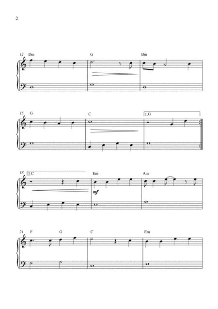 Perhaps Love Easy Piano Solo With Chords Page 2