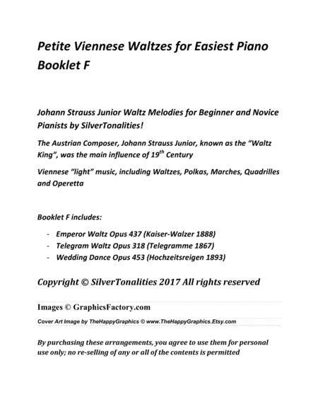 Petite Viennese Waltzes For Easiest Piano Booklet F Page 2