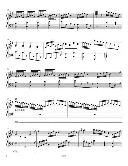 Piano Amore Iv Tiffanys Song Page 2